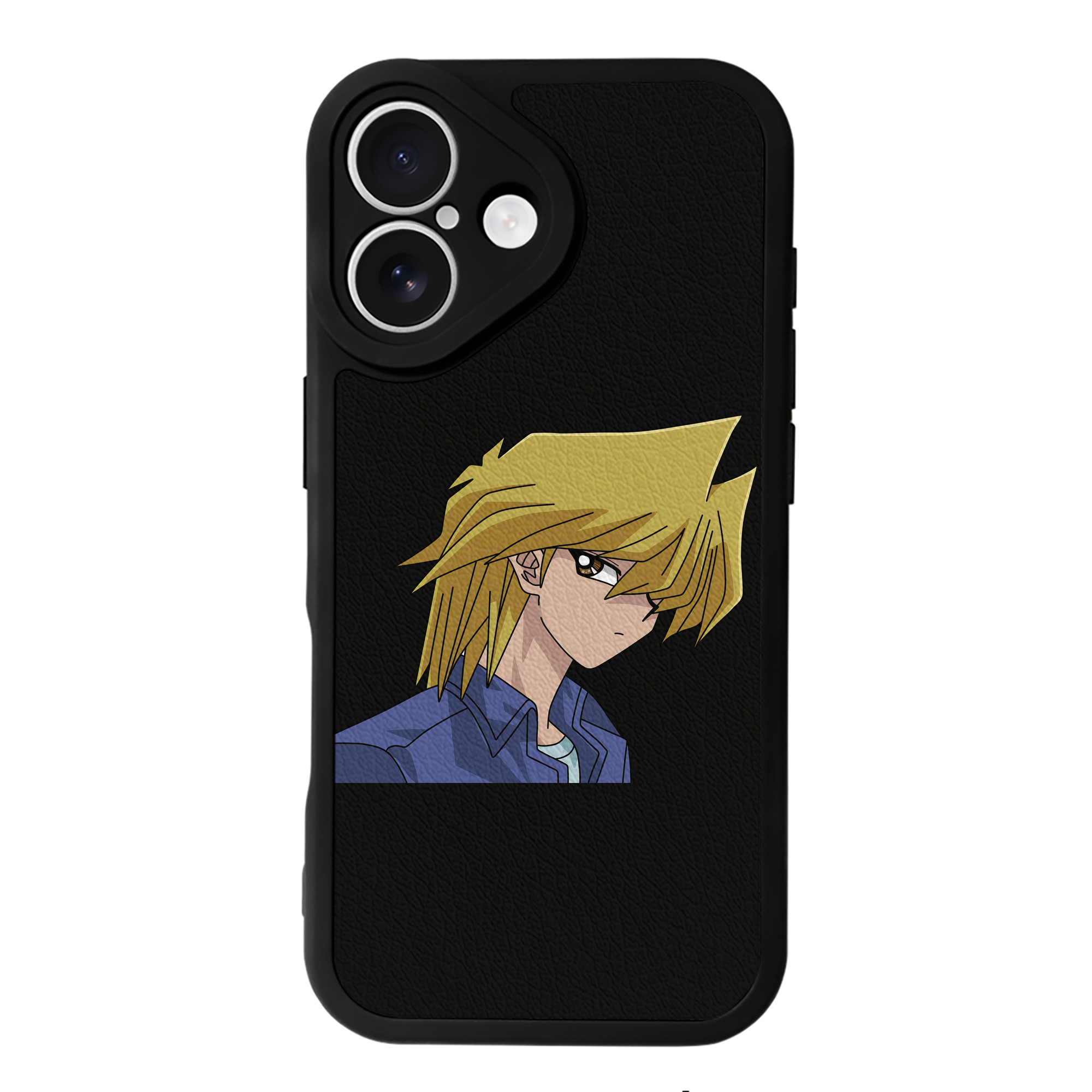 遊☆戯☆王 Yu-Gi-Oh! 【iPhone 16シリーズ対応】シリコンスマホケース（レザー調） 材質：シリコン
